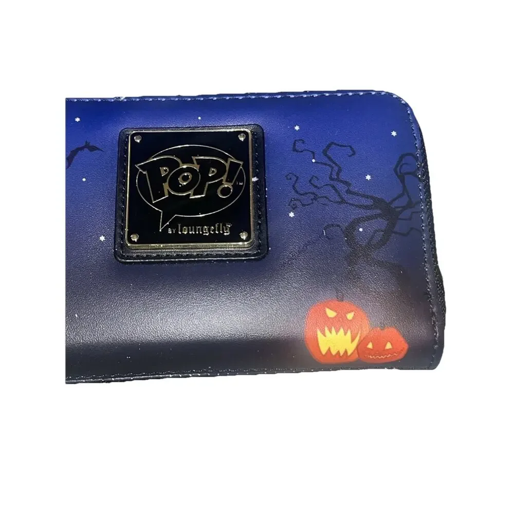 POP! Loungefly Nightmare Before Christmas Wallet Jack Zero Glow In The Dark New